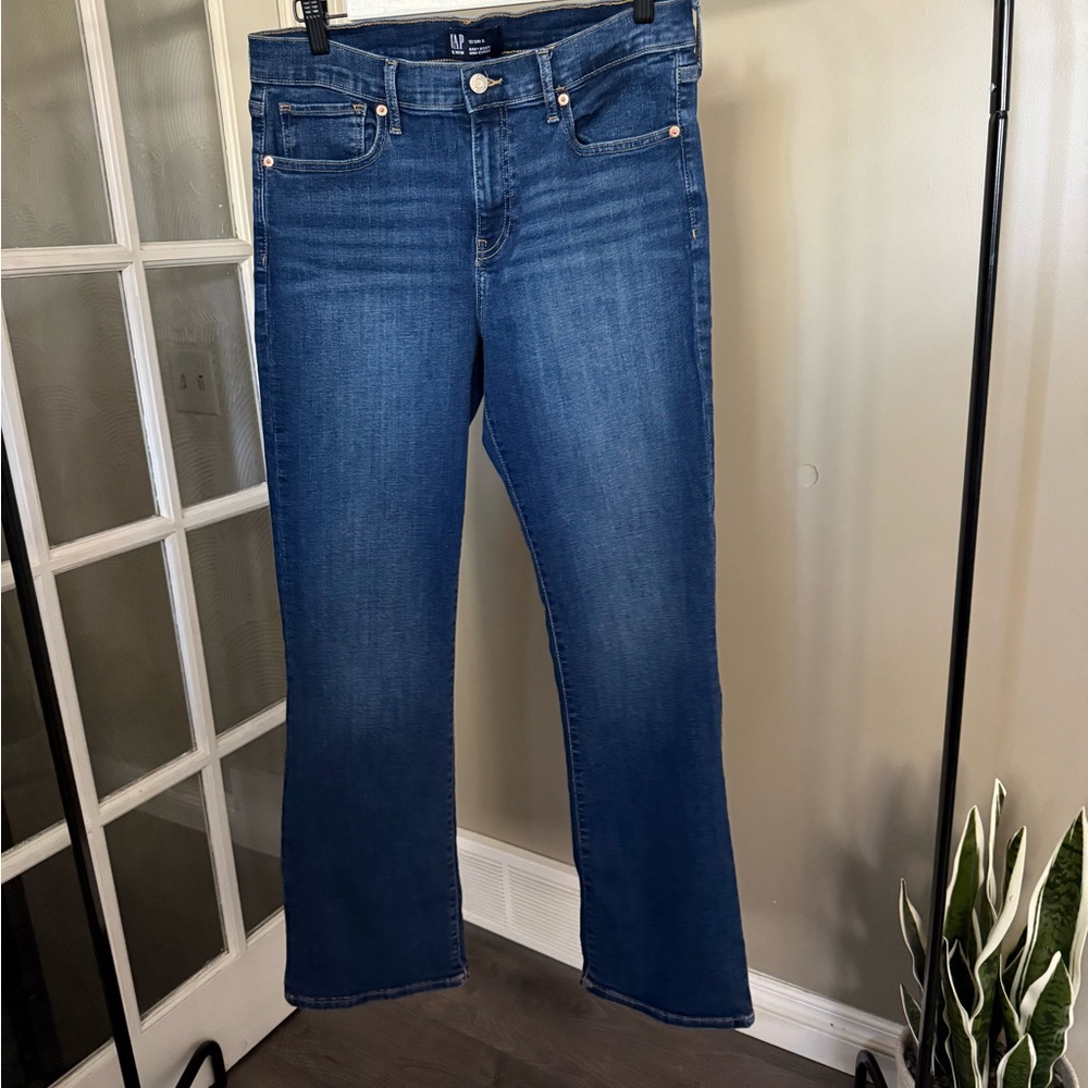 GAP Baby Boot Mid Rise Jeans (12)